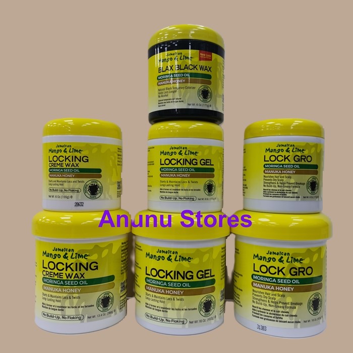 Jamaican Mango & Lime Hair Products - Rasta Locks Twists